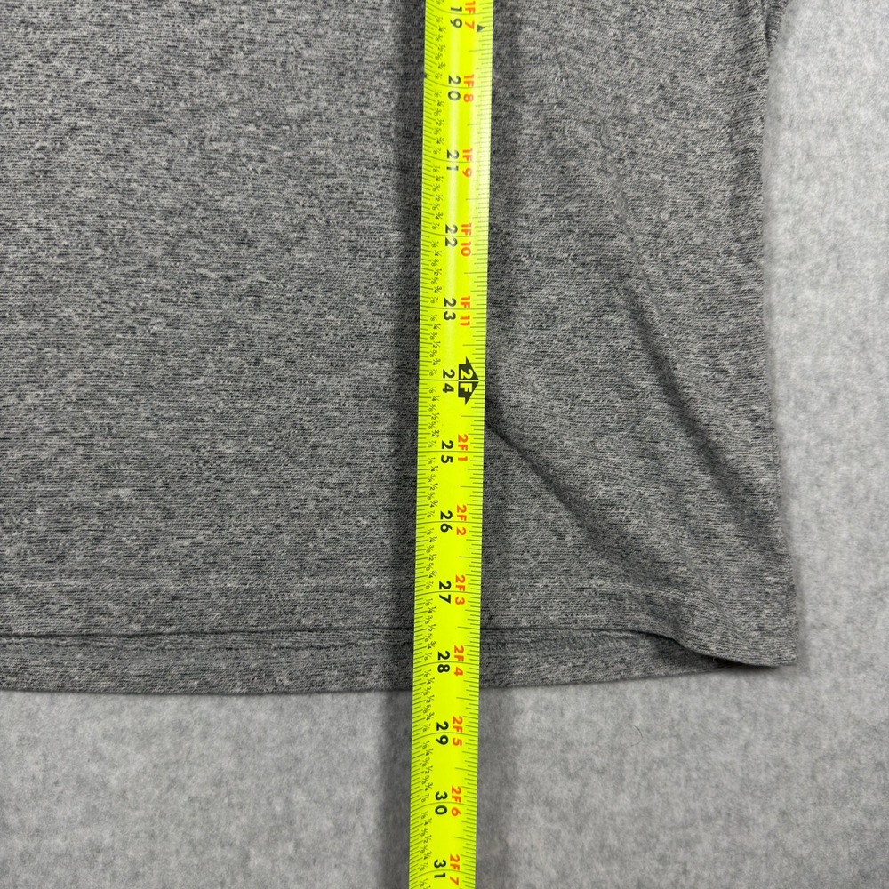 Goodfellow & Co Mens Heather Gray V-Neck T-Shirt Short Sleeve Cotton Blend M - Picture 3 of 6